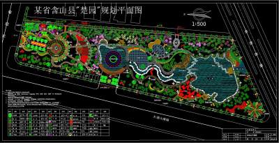 城市规划设计图纸，城市景观CAD施工图纸下载