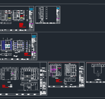 全屋现代经典柜子CAD图库 效果图，柜子CAD图纸下载
