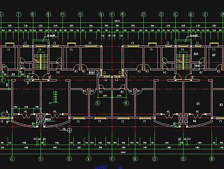 某五层带架空砖混结构住宅楼施工图，住宅楼CAD设计图纸下载