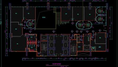 二层<a href=https://www.yitu.cn/sketchup/diantizoulang/index.html target=_blank class=infotextkey>走廊</a><a href=https://www.yitu.cn/su/7392.html target=_blank class=infotextkey>平面</a>布置图.jpg