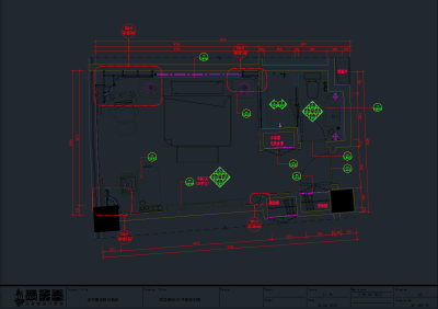 酒店客房CAD施工图，酒店CAD施工图纸下载