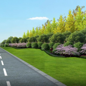 道路景观绿化设计方案