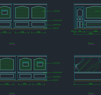 餐馆CAD大全，餐馆CAD施工图纸下载