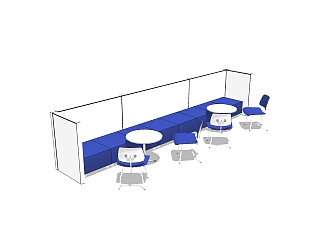 现代<em>休闲</em>桌椅su模型，<em>休闲</em>桌椅sketchup模型下载