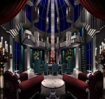 北京世贸天街店沸腾鱼乡施工图，餐厅CAD图纸下载