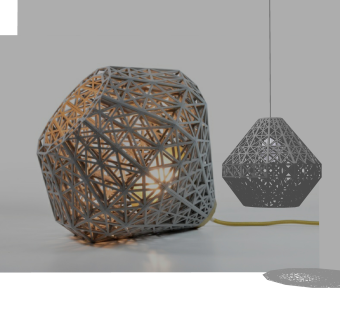 现代灯笼草图大师模型，灯笼SKB文件下载