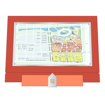 现代指示牌草图大师模型，指示牌sketchup模型下载