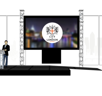 现代舞台草图大师模型，舞台SU模型下载