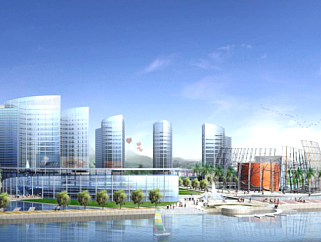 广东东莞滨水生态城市景观规划设计方案