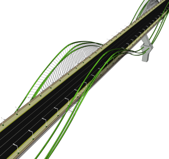 铁拉大桥草图大师模型下载，sketchup大桥su模型分享