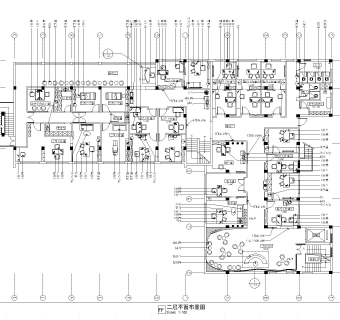 美莱美容医院施工图CAD图纸下载dwg文件下载