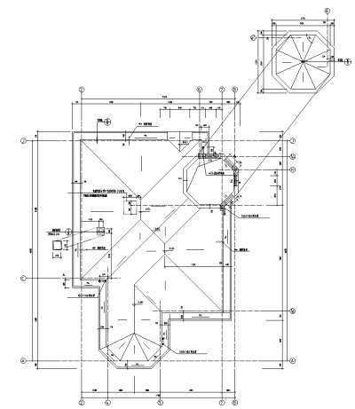 屋顶<a href=https://www.yitu.cn/su/7392.html target=_blank class=infotextkey>平面</a>图