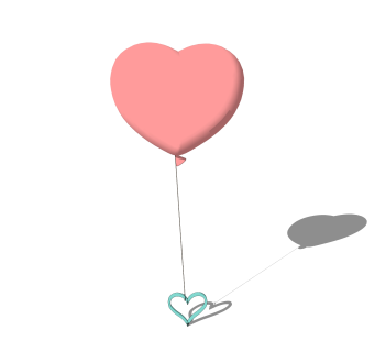 现代热气球草图大师模型，气球SKP模型下