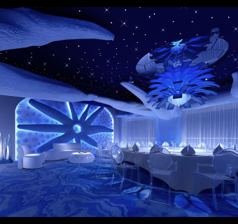 特色餐厅CAD施工图,餐厅CAD建筑图纸下载