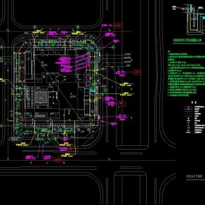 南通国贸商业建筑给排水系统施工图