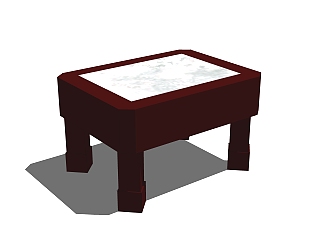 <em>中式</em>凳子草图大师模型，凳子sketchup模型下载