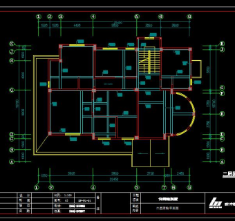 祥细客厅卧室家装户型图三居CAD，免费下载