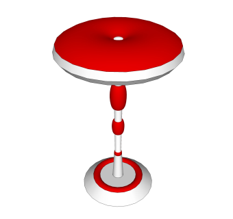 现代吧椅su模型，椅子草图大师模型下载