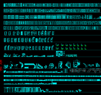 超级家装平面CAD图库，CAD平面图库下载