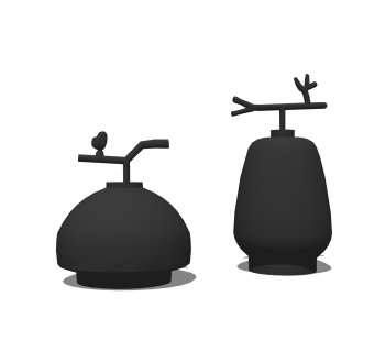 新中式瓶罐摆件草图大师模型,现代装饰品su模型下载