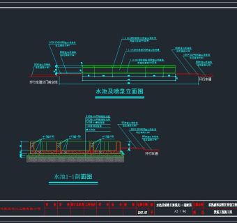 江苏某庭院全套施工图,cad建筑图纸免费下载