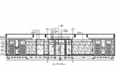 [晋江]某大型<a href=https://www.yitu.cn/su/6794.html target=_blank class=infotextkey>商场</a><a href=https://www.yitu.cn/sketchup/dianti/index.html target=_blank class=infotextkey><a href=https://www.yitu.cn/sketchup/diantizoulang/index.html target=_blank class=infotextkey>电梯</a></a>间<a href=https://www.yitu.cn/su/7590.html target=_blank class=infotextkey>设计</a>立面图