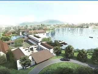 江苏现代风格湿地公园景观规划设计方案