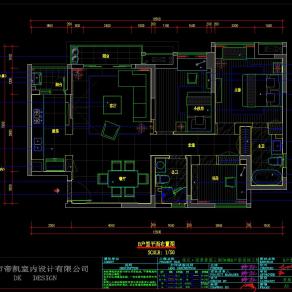 现代家居住宅CAD施工图，CAD建筑图纸免费下载