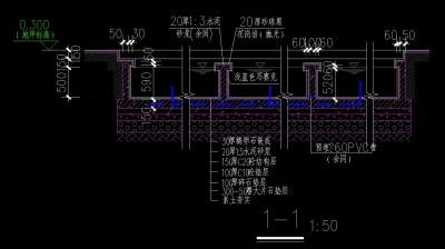 小区廊及景墙CAD施工图，小区廊及景墙CAD图纸下载