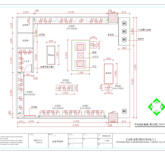 现代服装店CAD施工图dwg文件下载