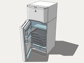 <em>冰箱</em>草图大师 模型，<em>冰箱</em> sketchup模型下载