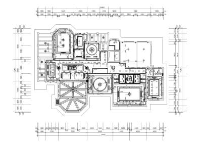 华帝王朝<a href=https://www.yitu.cn/su/7829.html target=_blank class=infotextkey>酒店</a>别墅天<a href=https://www.yitu.cn/sketchup/huayi/index.html target=_blank class=infotextkey>花</a>布置图