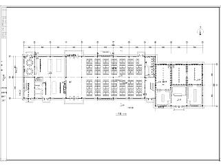 食堂浴室建筑设计方案CAD图纸设计
