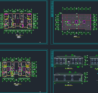 原创建筑CAD施工图，建筑CAD图纸下载