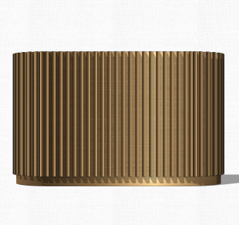 现代轻奢装饰柜单柜草图大师模型，玄关柜sketchup模型免费下载