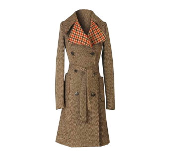 女士斜纹厚外套草图大师模型,服装店衣架su模型下载