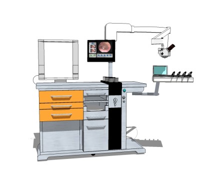 医疗设备sketchup模型，医疗设备skp模型，医疗设备su素材下载