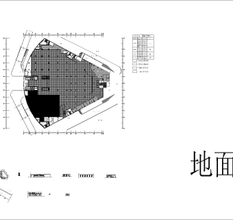 大型超市平面图设计下载,购物中心CAD图纸分享