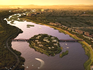 休闲游憩滨河道路景观规划设计方案