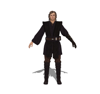 现代游戏人物草图大师模型，游戏角色su模型下载