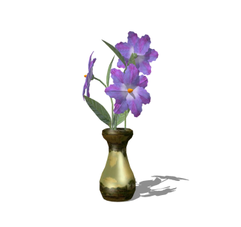 现代花瓶花卉草图大师模型，花瓶花卉sketchup模型下载