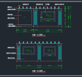 食堂装修CAD施工图，餐饮CAD施工图纸下载