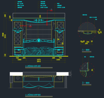 最新款欧式家具全套CAD图库，家具CAD施工图纸下载