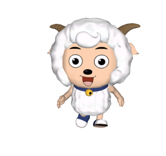 卡通喜羊羊草图大师模型下载、卡通喜羊羊su模型下载