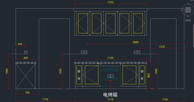 橱柜尺寸和水电位置图,图库CAD建筑图纸下载