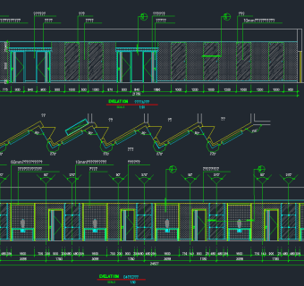 某中餐厅详细cad施工图下载、某中餐厅详细dwg文件下载