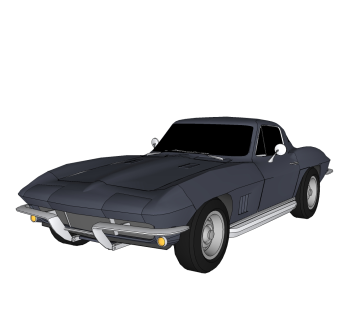 现代汽车免费su模型，现代汽车sketchup模型，汽车草图大师素材下载