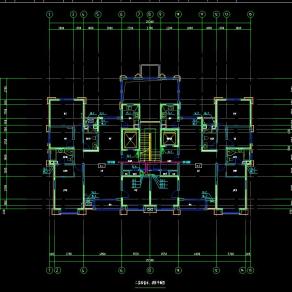 中建威海路项目12#19#楼给排水施工图CAD图纸