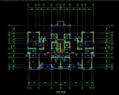 中建威海路项目12#19#楼给排水施工图CAD图纸