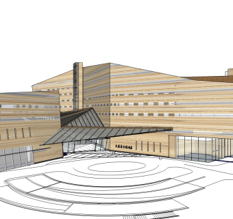 酒店草图大师模型下载、酒店su模型下载